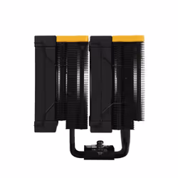 DeepCool AK620 Zero Dark Zoria Processeur Refroidisseur d'air 12 cm Noir, Jaune 1 pièce(s) - Vue supplémentaire 4
