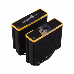 DeepCool AK620 Zero Dark Zoria Processeur Refroidisseur d'air 12 cm Noir, Jaune 1 pièce(s) - Vue supplémentaire 5
