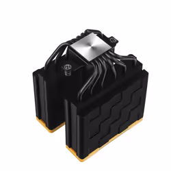 DeepCool AK620 Zero Dark Zoria Processeur Refroidisseur d'air 12 cm Noir, Jaune 1 pièce(s) - Vue supplémentaire 6
