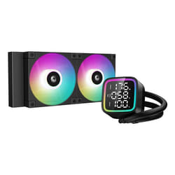 DeepCool LD240 Processeur Refroidisseur de liquide tout-en-un 12 cm Noir 1 pièce