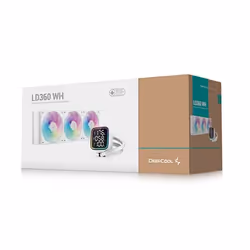 DeepCool LD360 White Processeur Refroidisseur de liquide tout-en-un 12 cm Blanc 1 pièce(s) - Vue supplémentaire 6