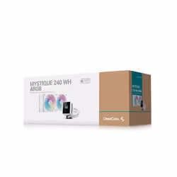 DeepCool Mystique 240 WH ARGB Processeur Refroidisseur de liquide tout-en-un 12 cm Blanc 1 pièce - Vue supplémentaire 6