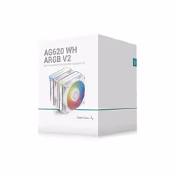 DeepCool AG620 WH ARGB V2 Carte SIM, Carte-mère Refroidisseur d'air 12 cm Blanc 1 pièce(s) - Vue supplémentaire 6