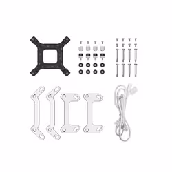 DeepCool LQ240 White Processeur Kit de refroidissement du liquide 12 cm Blanc 1 pièce(s) - Vue supplémentaire 5