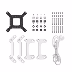 DeepCool LQ360 WH Processeur Kit de refroidissement du liquide 12 cm Noir 1 pièce(s) - Vue supplémentaire 5