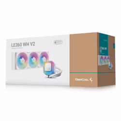 DeepCool LE360 WH V2 Processeur Refroidisseur de liquide tout-en-un 12 cm Blanc 1 pièce(s) - Vue supplémentaire 6