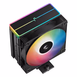 DeepCool AG400 BK ARGB V2 Carte SIM Ventilateur 12 cm Noir 1 pièce(s)