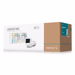 DeepCool LM240 WH Processeur Kit de refroidissement du liquide 12 cm Blanc 1 pièce(s) - Vue supplémentaire 6