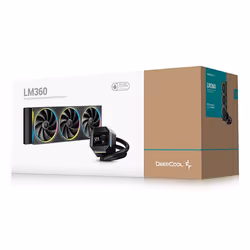 DeepCool LM360 Processeur Kit de refroidissement du liquide 12 cm Noir 1 pièce(s) - Vue supplémentaire 6