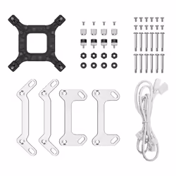 DeepCool LM360 WH Processeur Kit de refroidissement du liquide 12 cm Blanc 1 pièce(s) - Vue supplémentaire 5