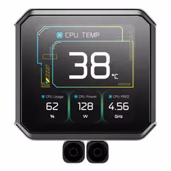 DeepCool Spartacus 360 Processeur Kit de refroidissement du liquide 12 cm Noir - Vue supplémentaire 3