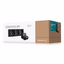 DeepCool Spartacus 360 Processeur Kit de refroidissement du liquide 12 cm Noir - Vue supplémentaire 8