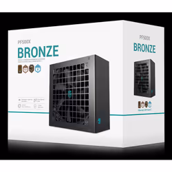DeepCool PF500X unité d'alimentation d'énergie 500 W 20+4 pin ATX ATX Noir - Vue supplémentaire 8