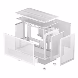DeepCool CH260 Micro Tower Blanc - Vue supplémentaire 5