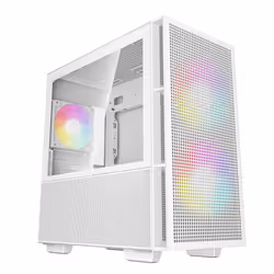 DeepCool CH360, PC, Blanc, micro ATX, Mini-ITX, ABS, SPCC, Multicolore, Ventilateur