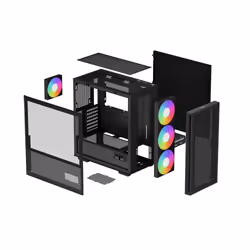 DeepCool CH560 DIGITAL Midi Tower Noir - Vue supplémentaire 13