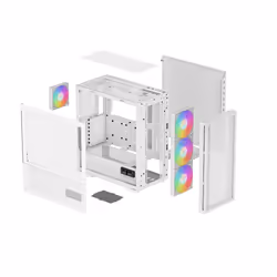 DeepCool CH560 DIGITAL WH Midi Tower Blanc - Vue supplémentaire 13