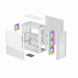 DeepCool CH560 WH Midi Tower Blanc - Vue supplémentaire 13