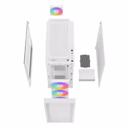 DeepCool CH560 WH Midi Tower Blanc - Vue supplémentaire 14