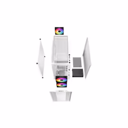 DeepCool CC360 WH ARGB Mini Tower Blanc - Vue supplémentaire 13