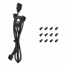 DeepCool FL12R-3 IN 1 Boitier PC Ventilateur 12 cm Noir 3 pièce(s) - Vue supplémentaire 5