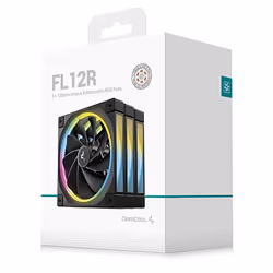 DeepCool FL12R-3 IN 1 Boitier PC Ventilateur 12 cm Noir 3 pièce(s) - Vue supplémentaire 6