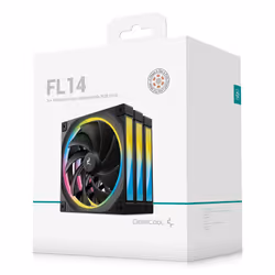 DeepCool FL14 Boitier PC Ventilateur 14 cm Noir 3 pièce(s) - Vue supplémentaire 7