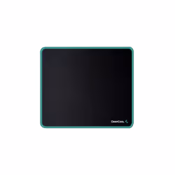 DeepCool GM810, Noir, Vert, Monochromatique, Vêtement, Caoutchouc, Base antidérapante, Tapis de souris de jeu