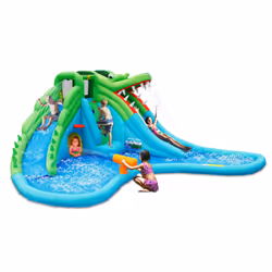 Happy Hop Aire de Jeux Gonflable Crocodile