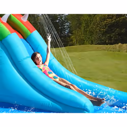 Happy Hop Aire de Jeux Gonflable Crocodile