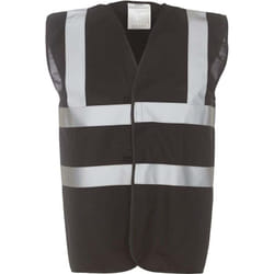 Gilet haute visibilité Yoko Noir xxl