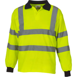 Polo Manches Longues Yoko Haute Visibilité