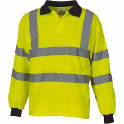 Polo Manches Longues Yoko Haute Visibilité