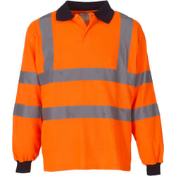 Polo Manches Longues Yoko Haute Visibilité