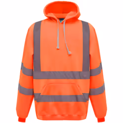 Sweatshirt à capuche Yoko Haute Visibilité