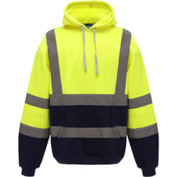 Sweatshirt à capuche Yoko Haute Visibilité