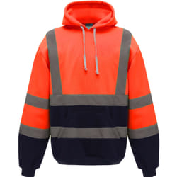 Sweatshirt à capuche Yoko Haute Visibilité