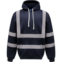 Sweatshirt à capuche Yoko Haute Visibilité
