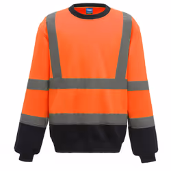 Sweatshirt Haute Visibilité Yoko Col Rond
