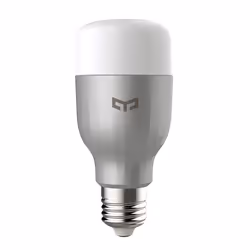Xiaomi MI LED Smart Bulb, 10 W, E27, 800 lm, 25000 h, Multicolore, Blanc