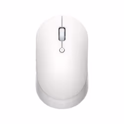 Xiaomi Mi Dual Mode Silent Edition, Ambidextre, Laser, RF sans fil + Bluetooth, 1300 DPI, Blanc
