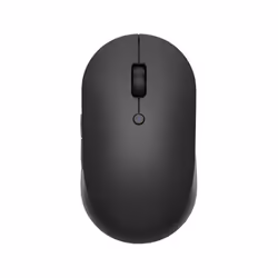 Xiaomi Mi Dual Mode Silent Edition, Ambidextre, RF sans fil + Bluetooth, 1300 DPI, Noir
