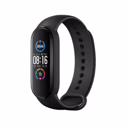 Xiaomi Mi Smart Band 5, Bracelet connecté, 2,79 cm (1.1"), AMOLED, 125 mAh, Imperméable, Noir