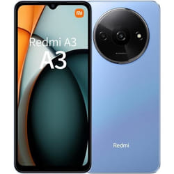 Xiaomi Redmi A3 Smartphone 4 Go 128 Go5000 mAhtaux de rafraîchissement 90 Hzécran de 671bleu