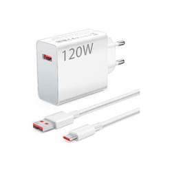 Xiaomi Chargeur mural Combo 120 W Blanc