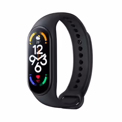Xiaomi Smart Band 7, Bracelet connecté, 4,11 cm (1.62"), AMOLED, 180 mAh, Imperméable, Noir