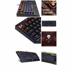 Clavier Gamer Mécanique - XPERT - K500 - Rétroéclairé RGB - Anti-Ghosting - N-Key Rollover