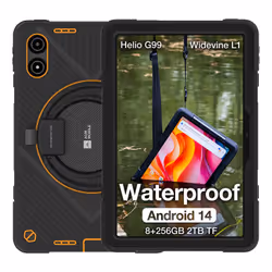 Beafon AGM PAD P2 Active, 27,8 cm (10.9"), 1200 x 1920 pixels, 256 Go, 8 Go, Android 11, Gris