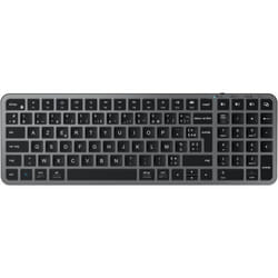 Clavier Bluetooth - ICLEVER - Rechargeable USB-C - Multi-appareils - AZERTY - Ergonomique