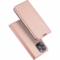 Housse - DUX DUCIS - Skin Pro - Eco-cuir - iPhone 14 Pro Max - Rose